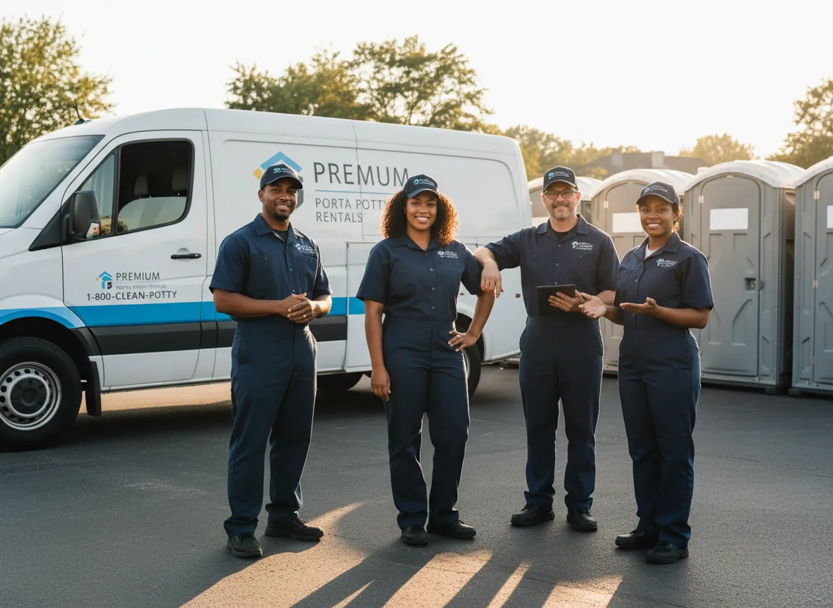 VIP Portable Toilets company in Mentcle, PA